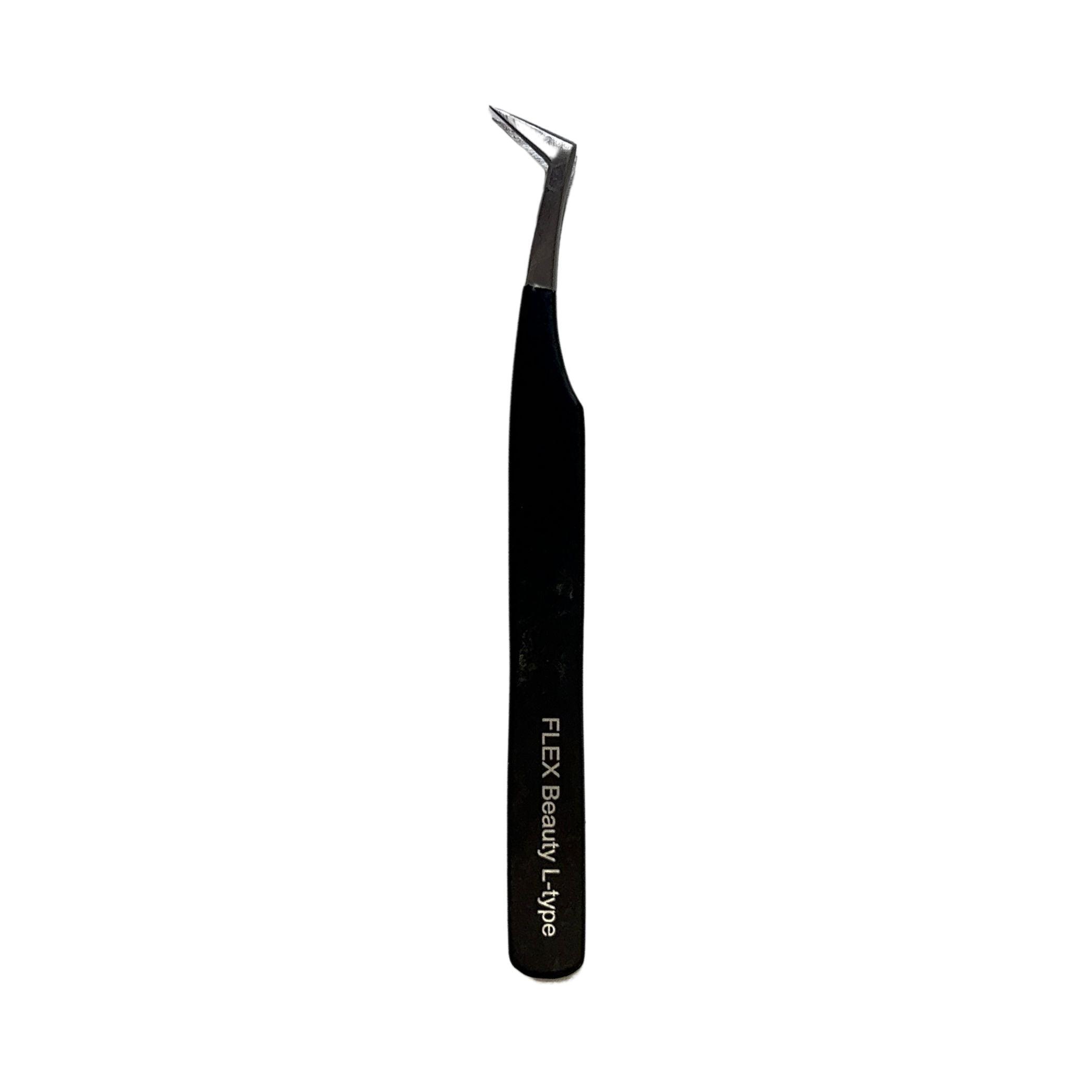FLEX Beauty L-type Tweezers - The Beauty House Shop