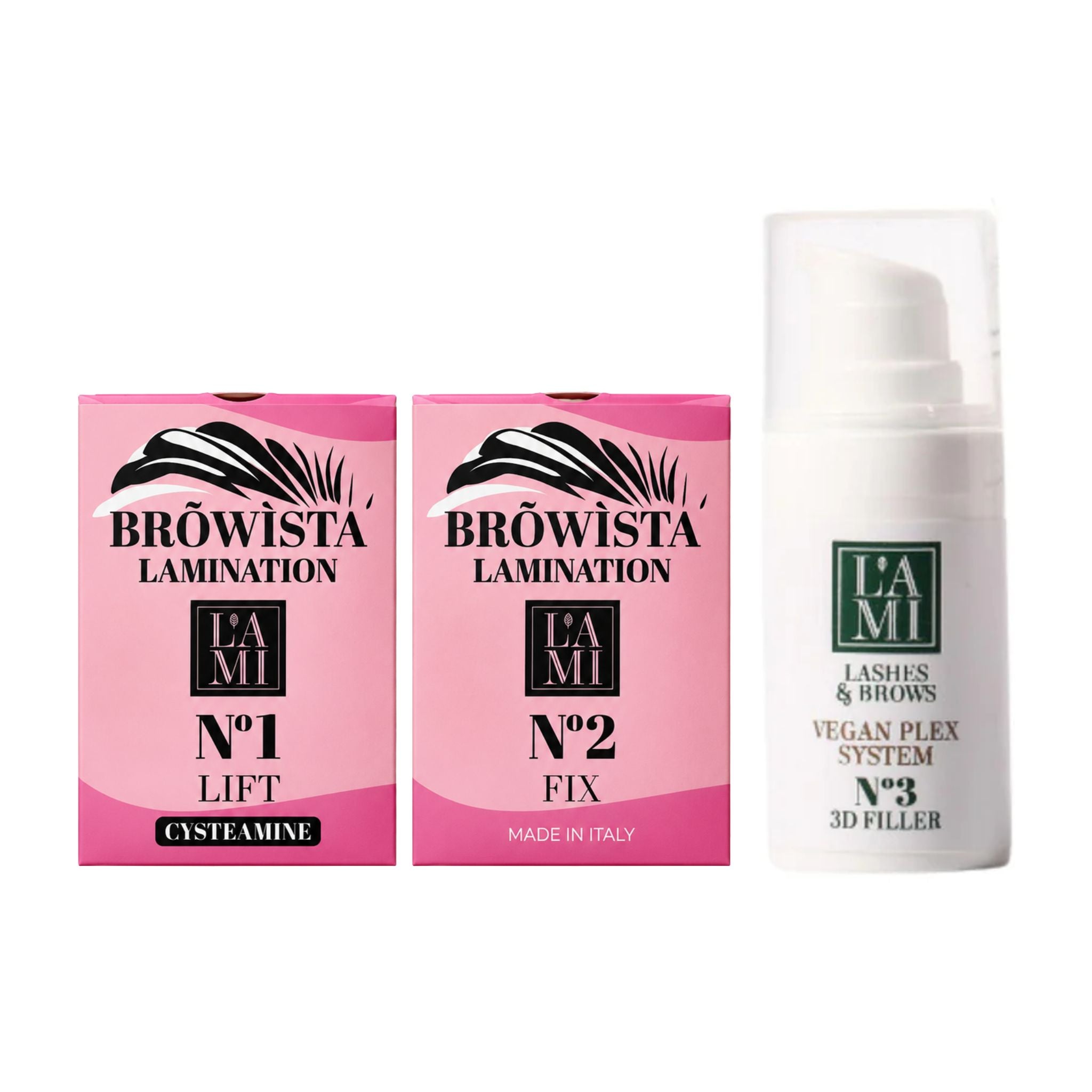 Lami Lashes & Brows Browista Lamination System Kit - Sachets