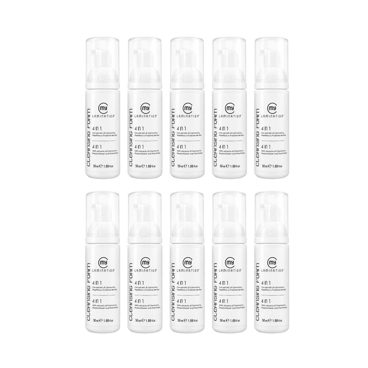 My Lamination 4 in 1 Cleansing Foam Retail Bundle