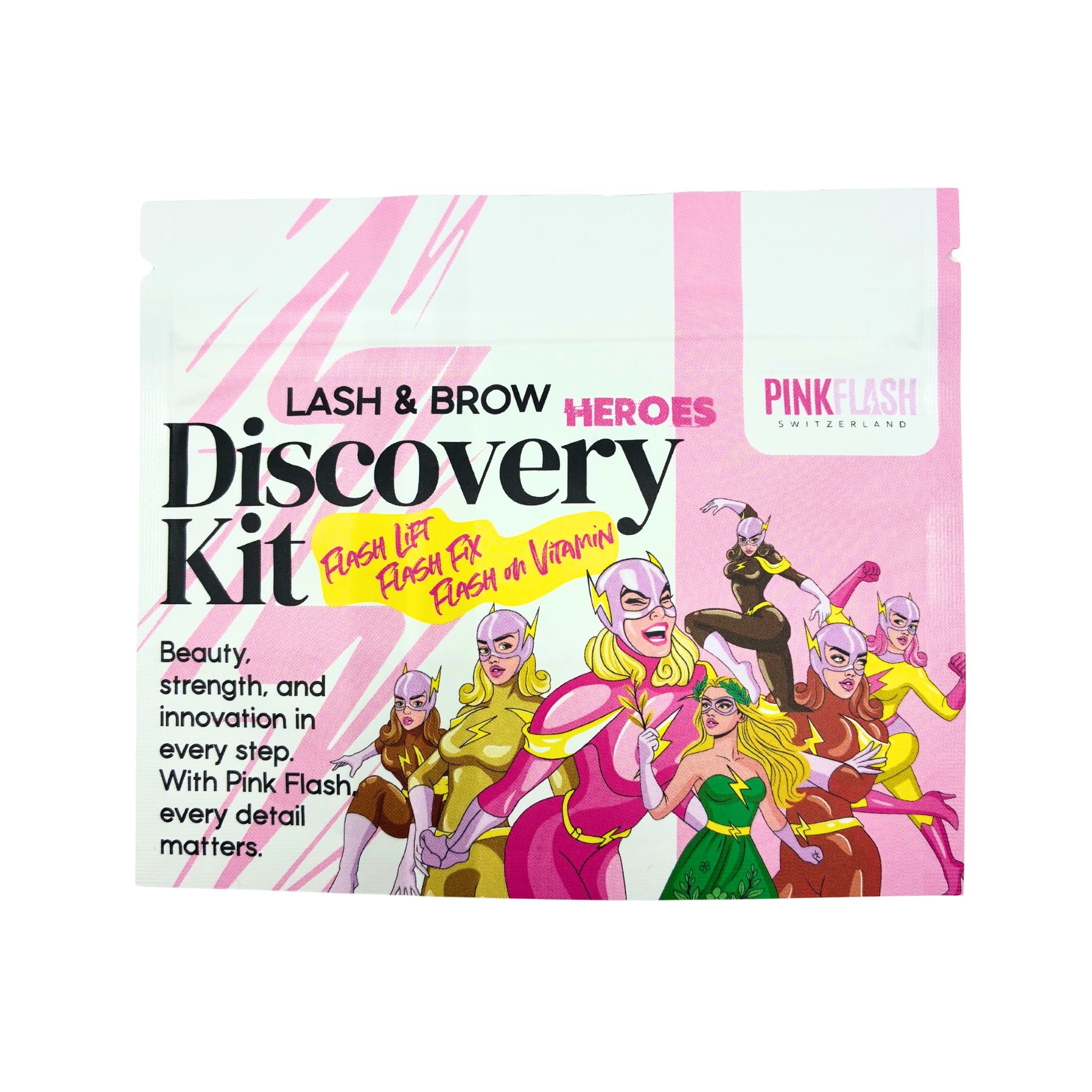 Pink Flash Lash & Brow Sample Kit