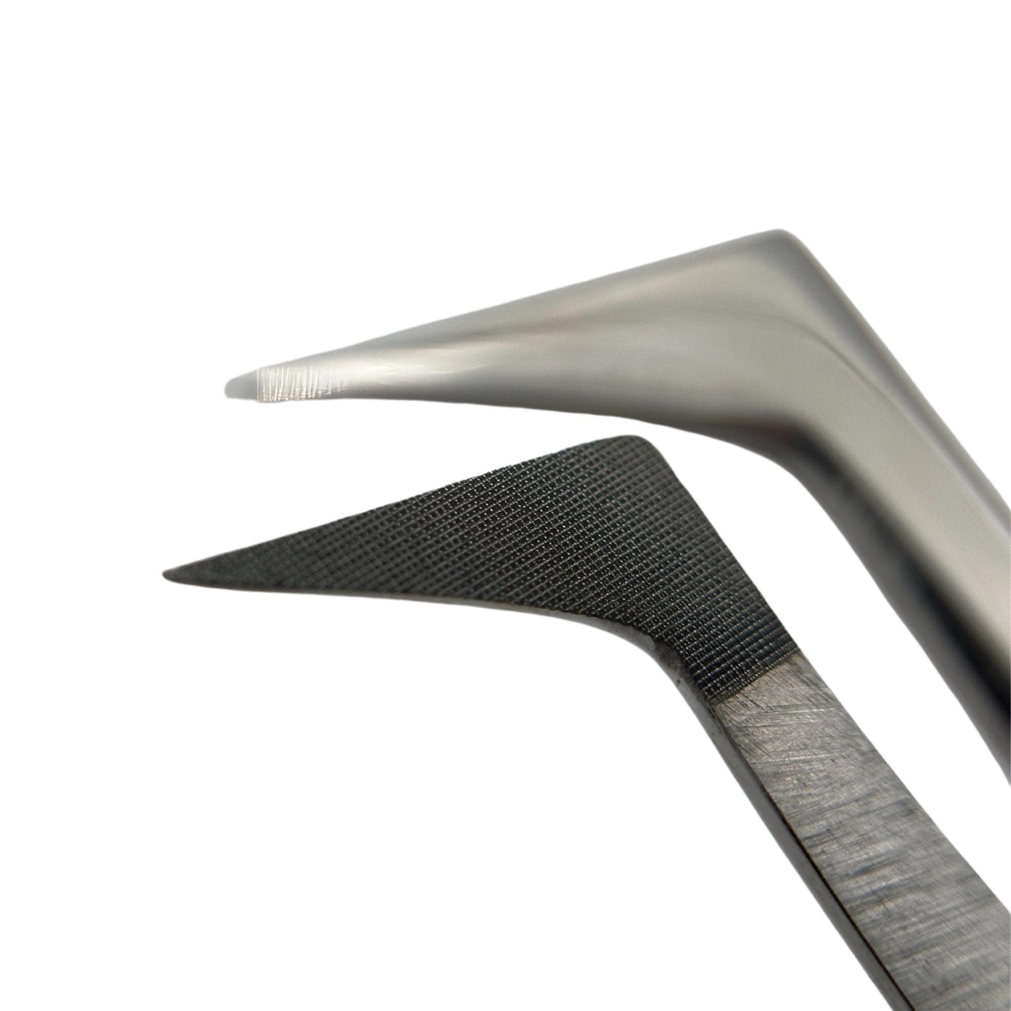 FLEX Beauty Fiber Tip L-Type Tweezers - The Beauty House Shop