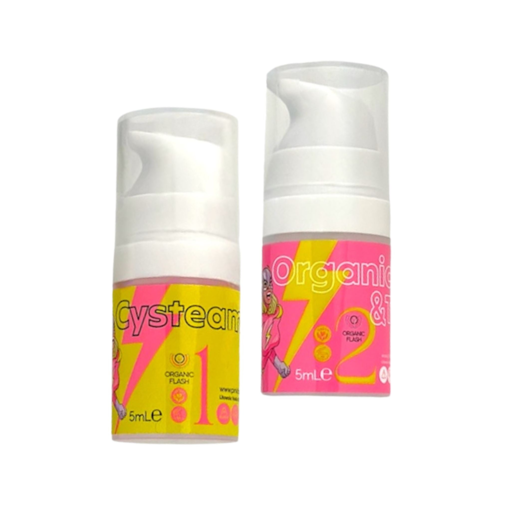 Pink Flash Organic Flash Korean Cysteamine Sample