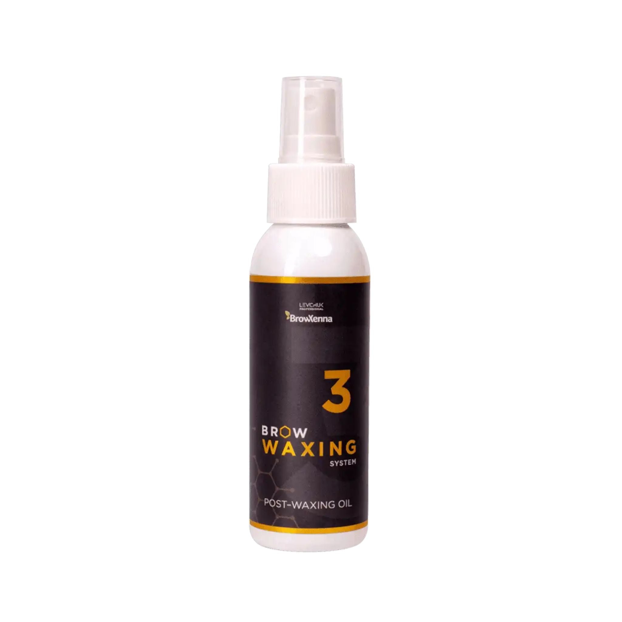 BrowXenna Post-Waxing Oil - Step 3