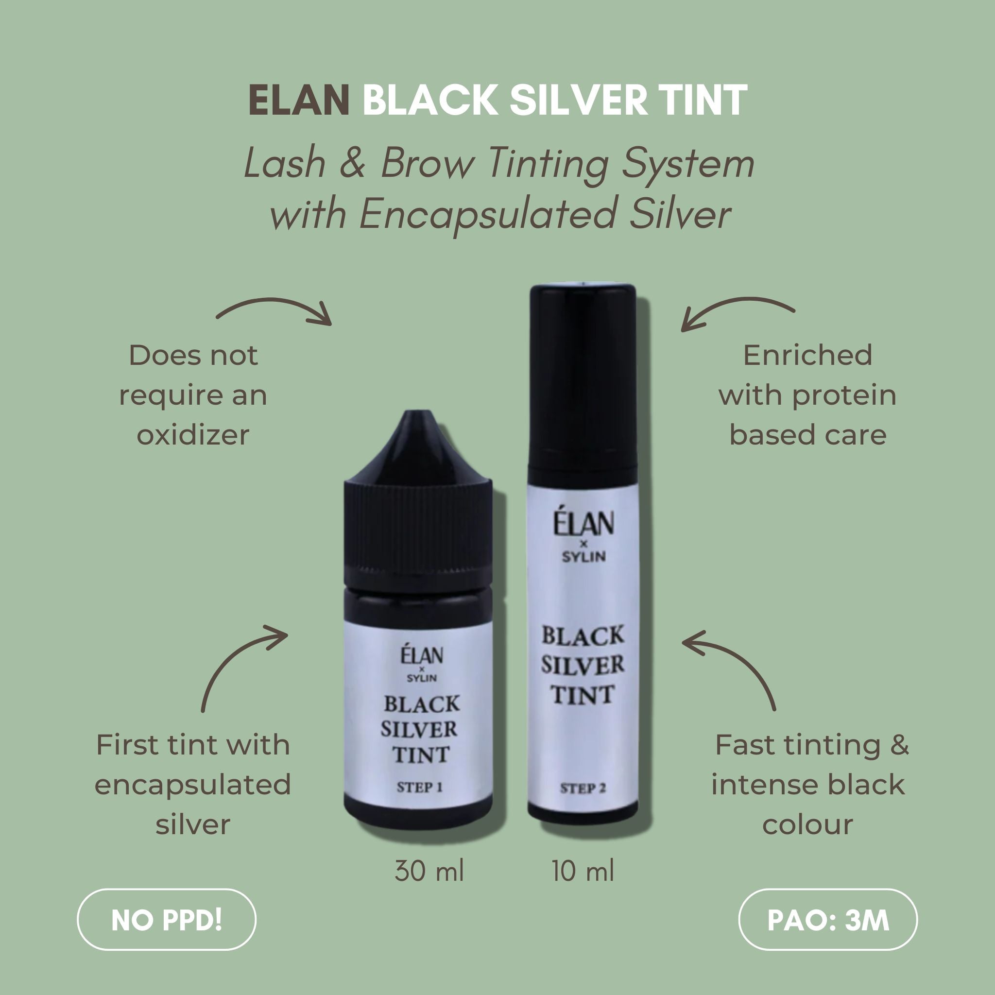 ELAN Black Silver Tint Kit