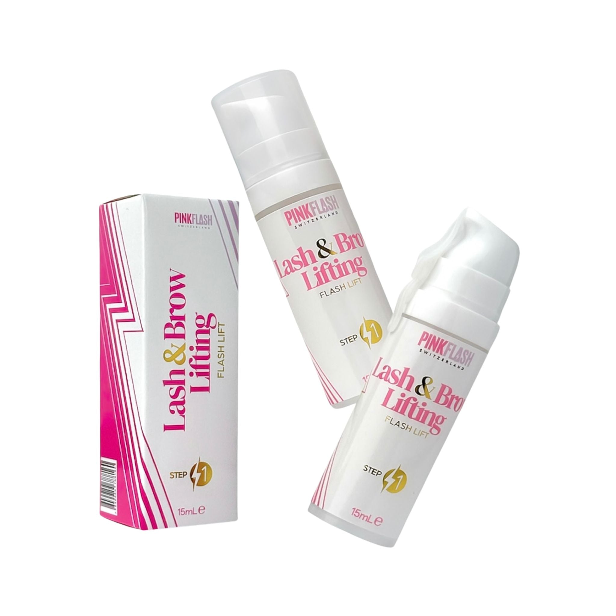 Pink Flash Lash & Brow Lifting System - Bottle
