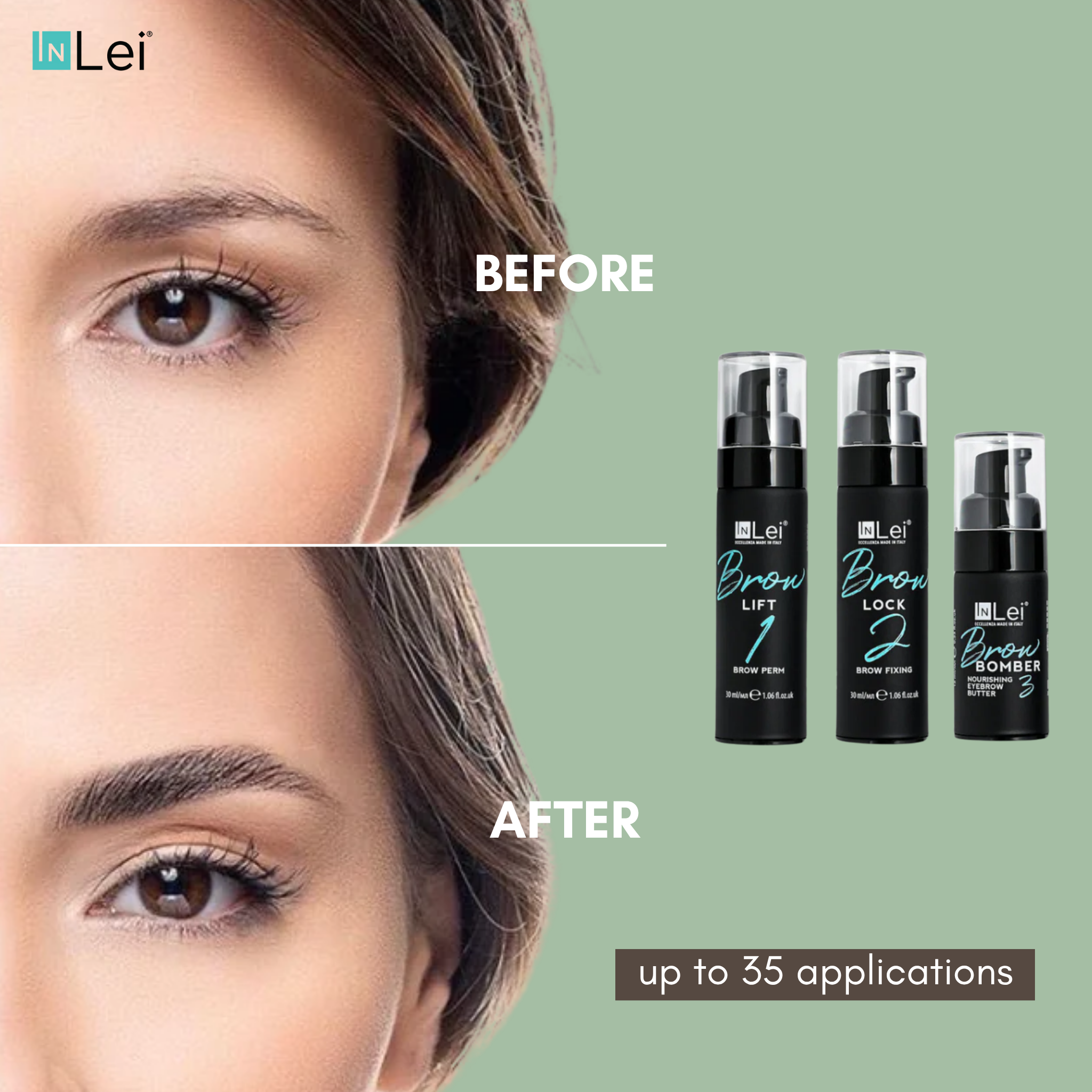 Inlei Brow Lamination System Kit - Bottle