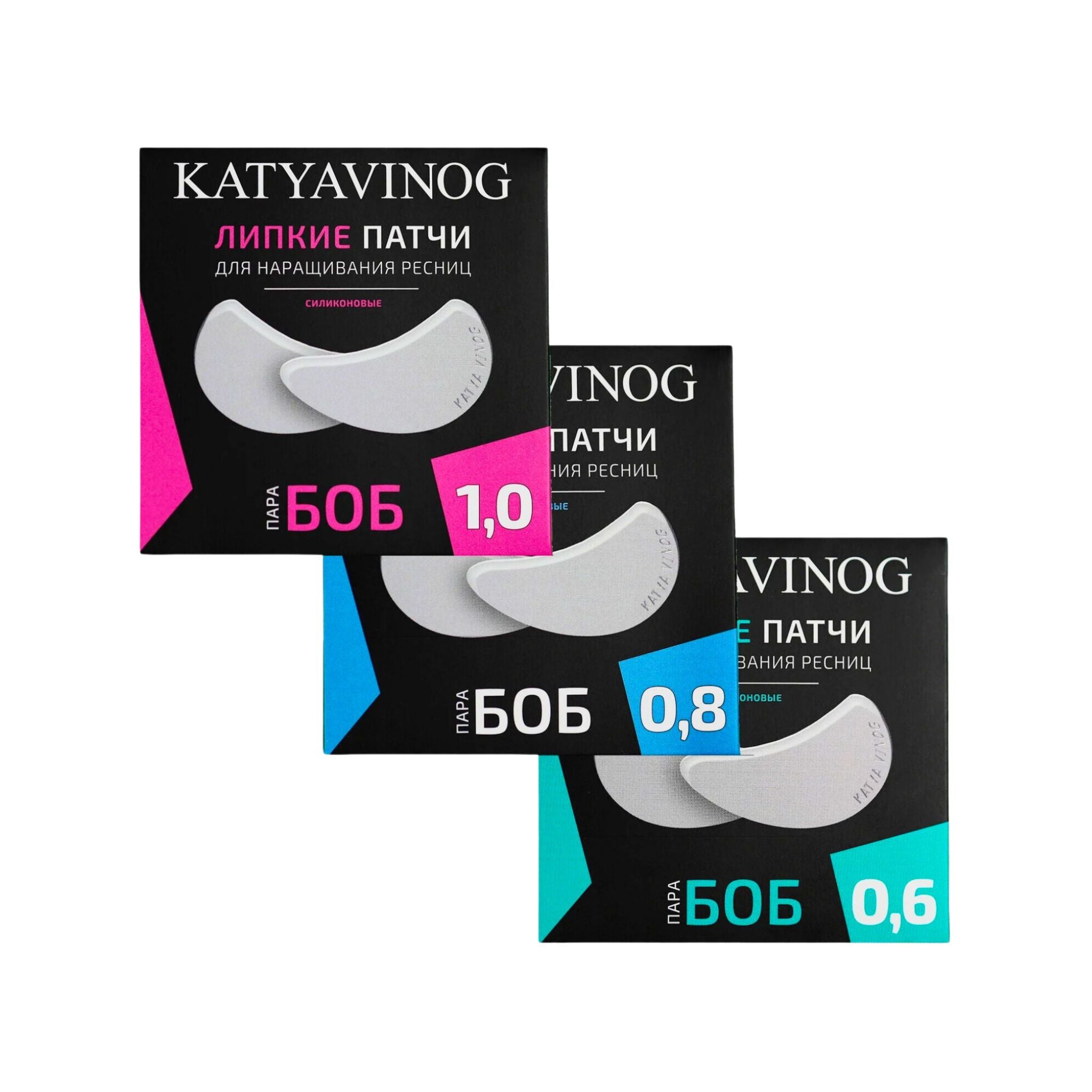 Katya Vinog Sticky Patches for Eyelash Extensions Kit - Bob