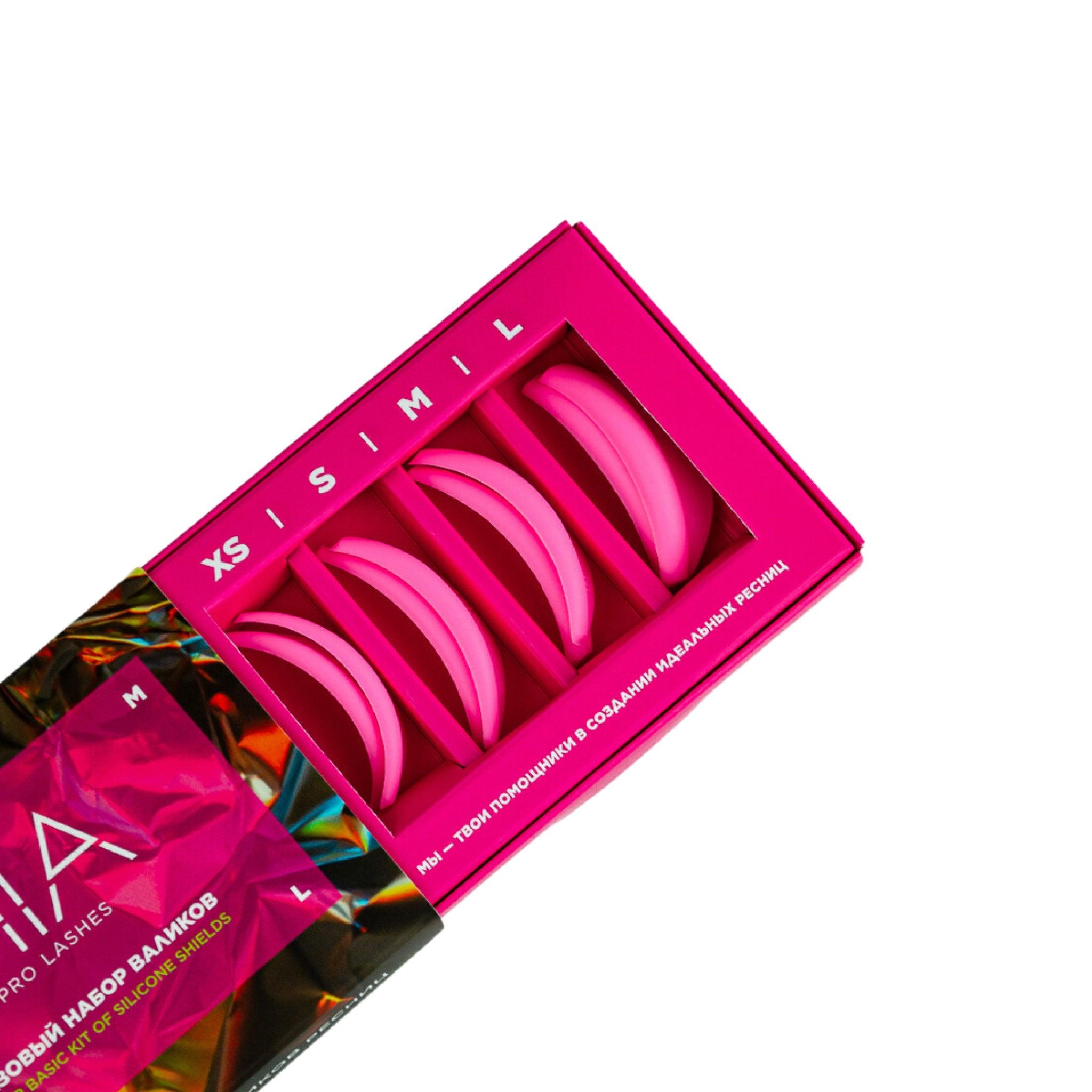 MIA PRO LASHES Lash Lift Shields 4 Pack - Pink - The Beauty House Shop