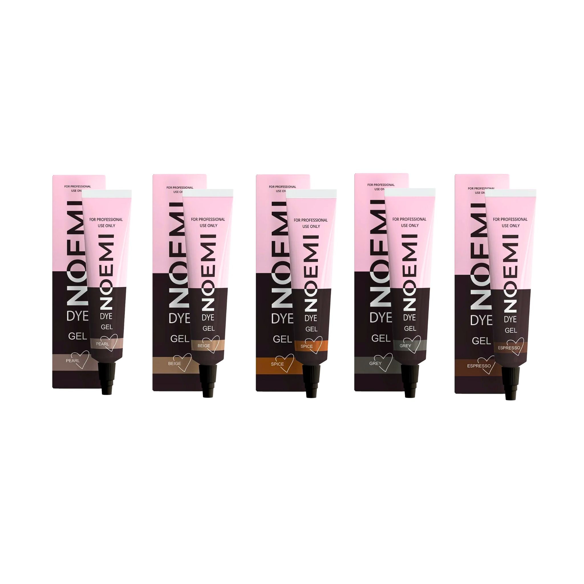Noemi Eyebrow & Eyelash Hybrid Dye Gel Kit
