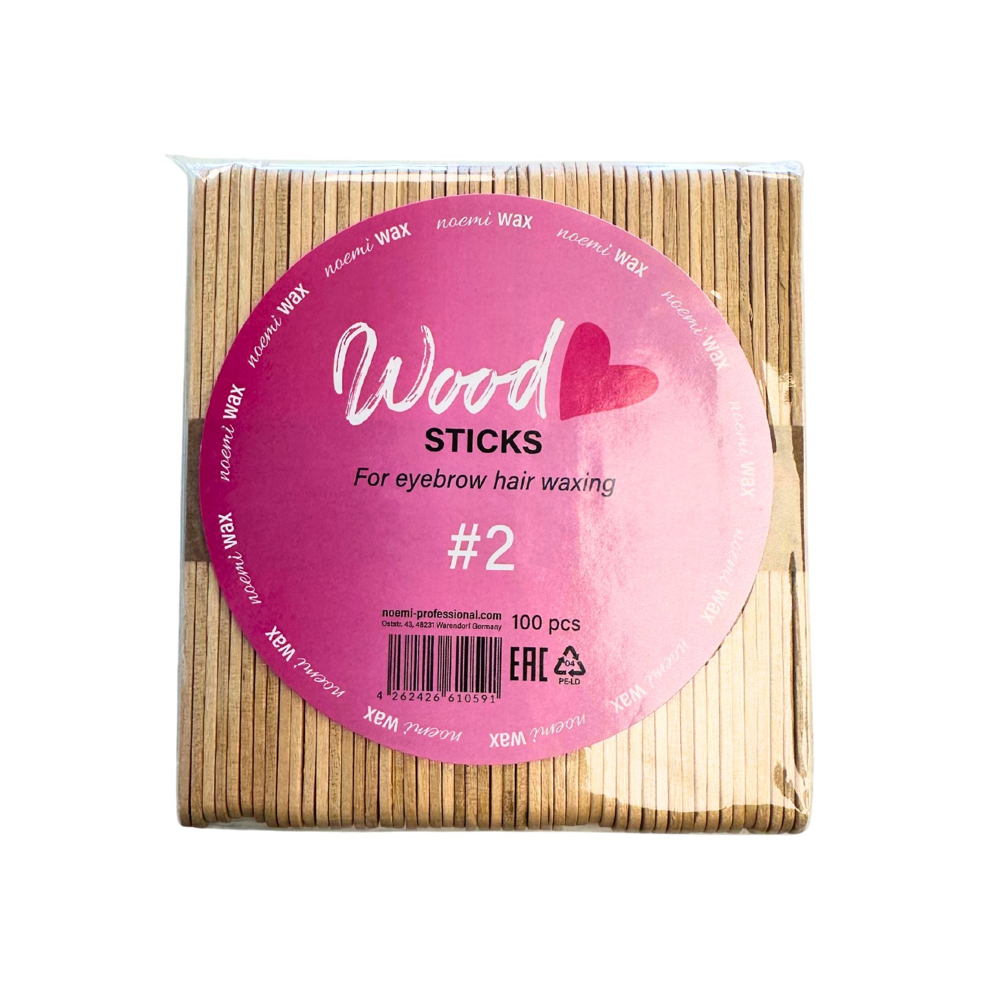 Noemi Wooden Waxing Popsicle Sticks