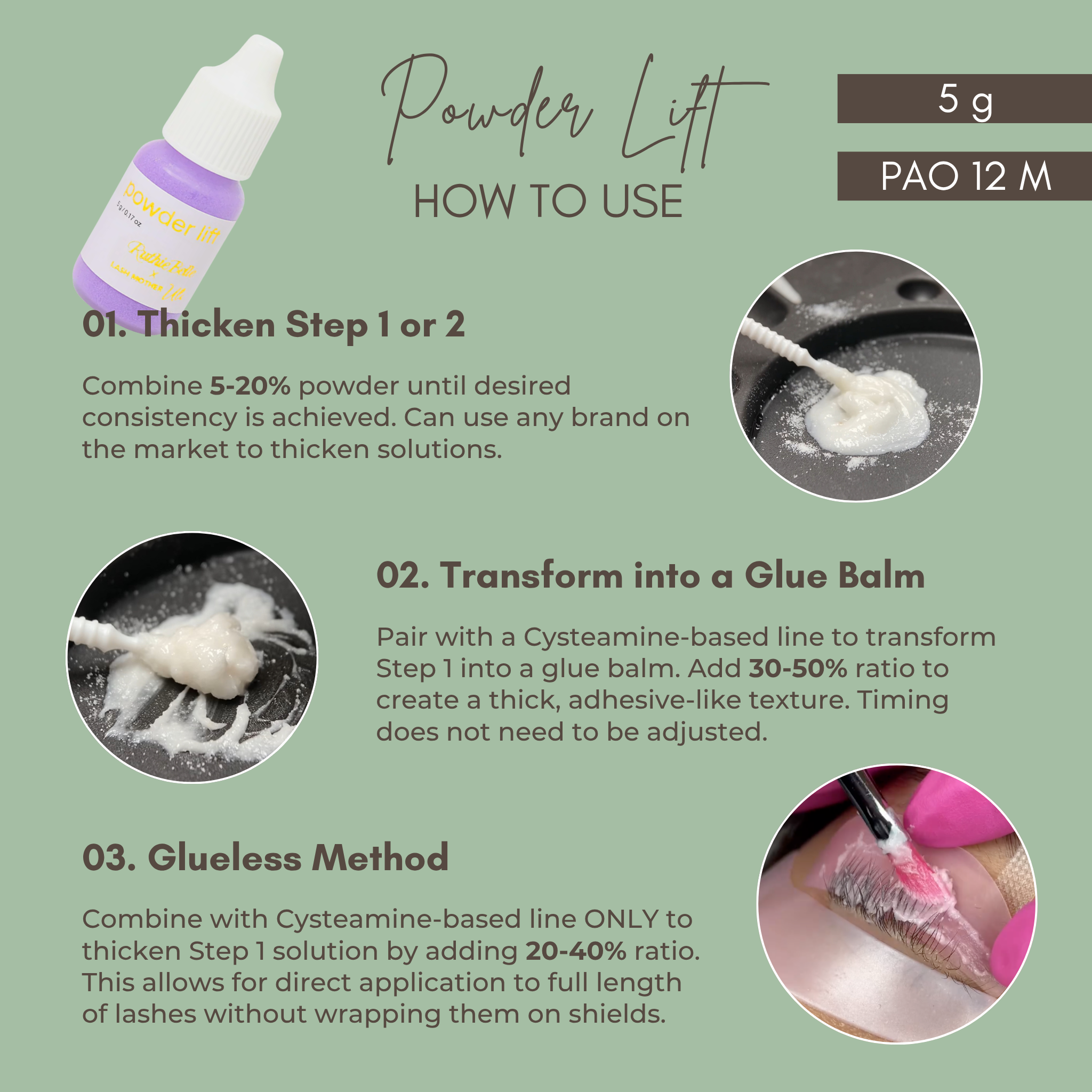 Ruthie Belle x Lashmother Uli Powder Lift