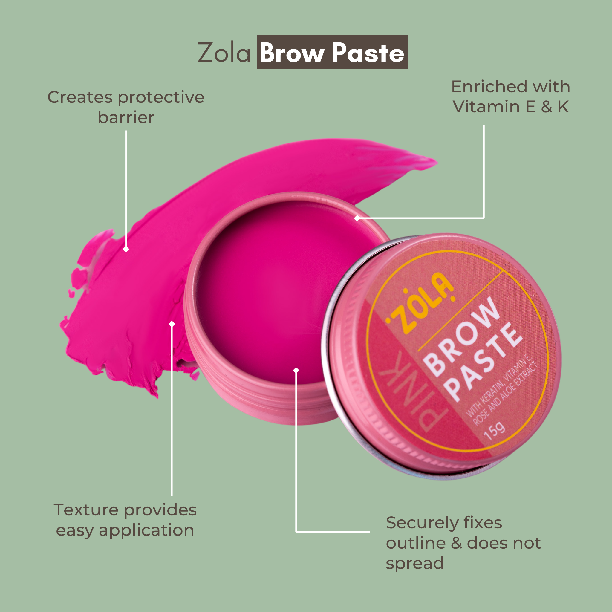 ZOLA Eyebrow Contouring Paste