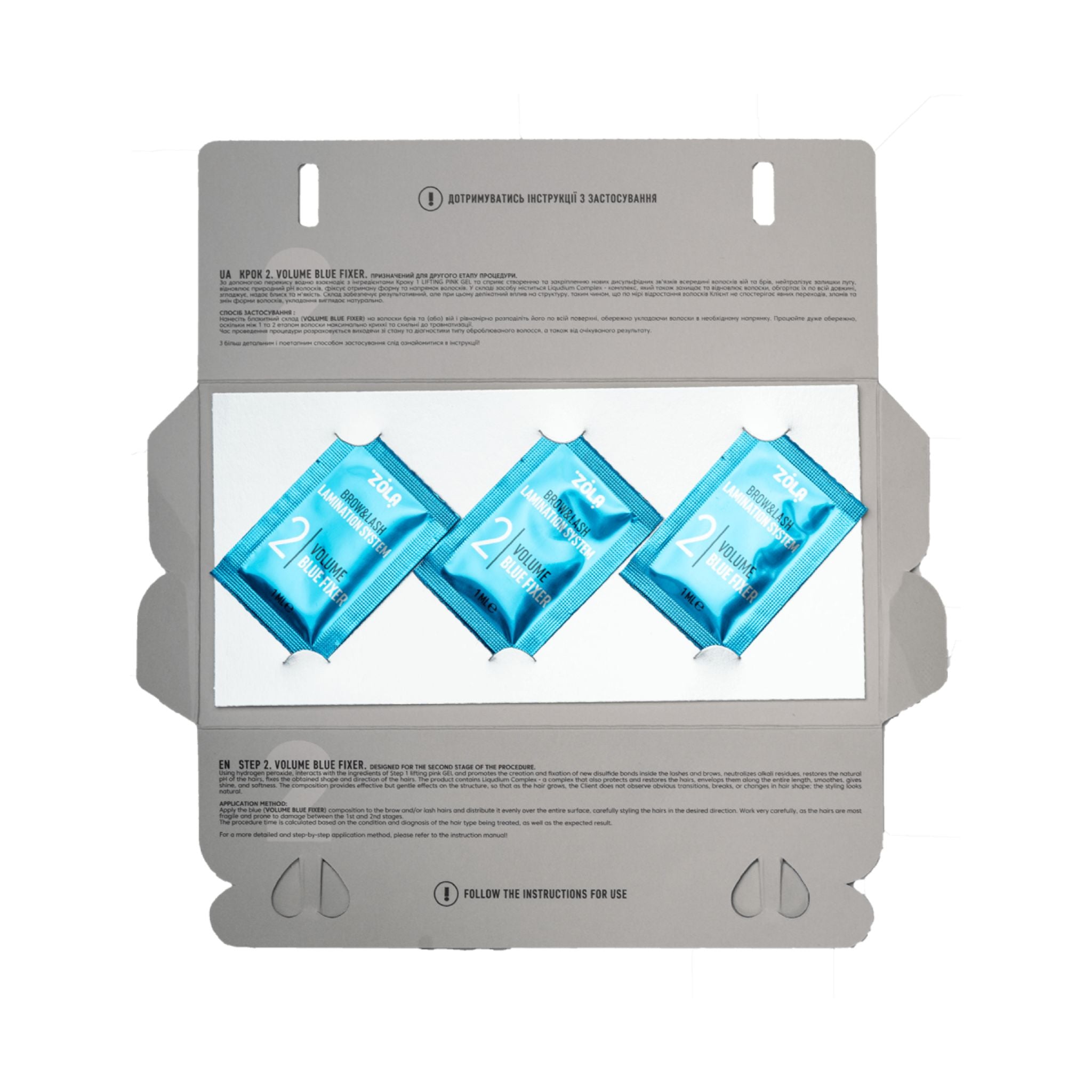 ZOLA Brow & Lash Lamination Colour Lab System Kit - Sachets