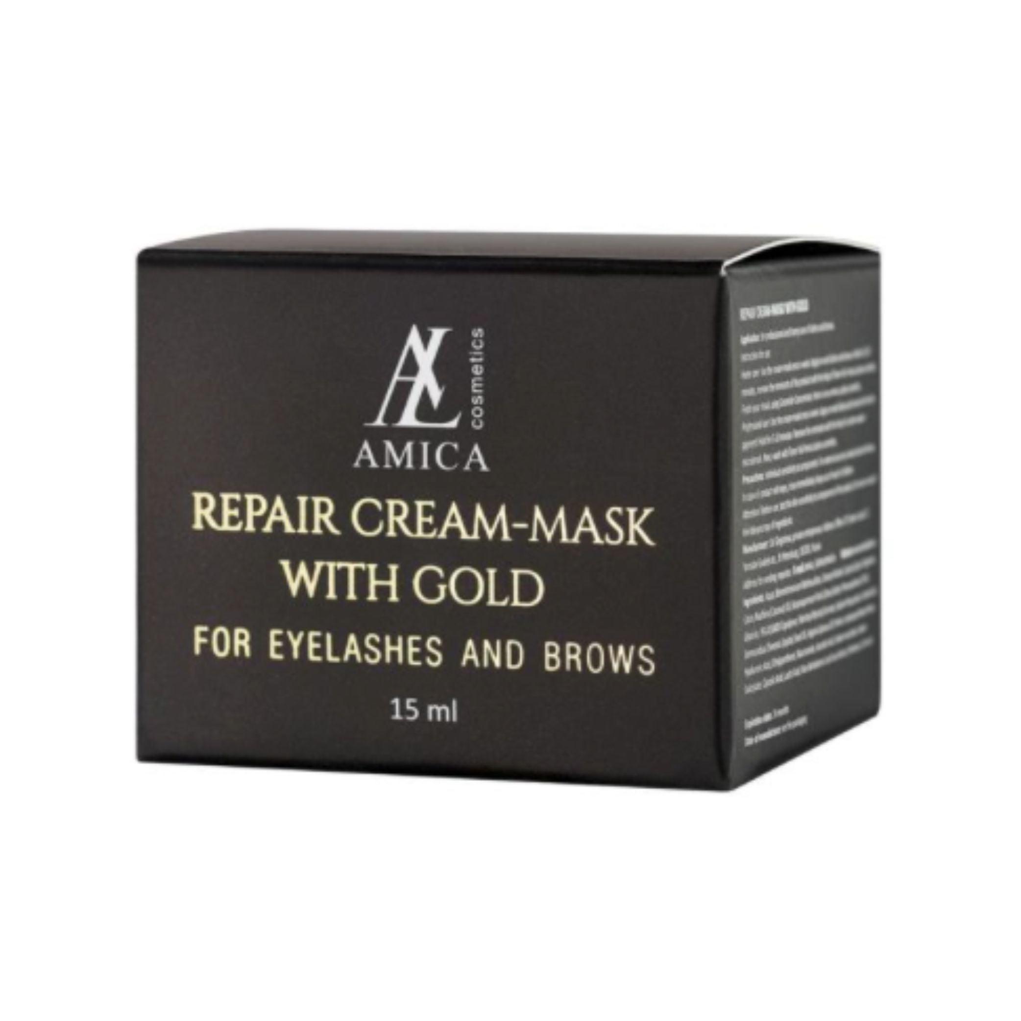 Amica Lashes Repair Cream-Mask with Gold