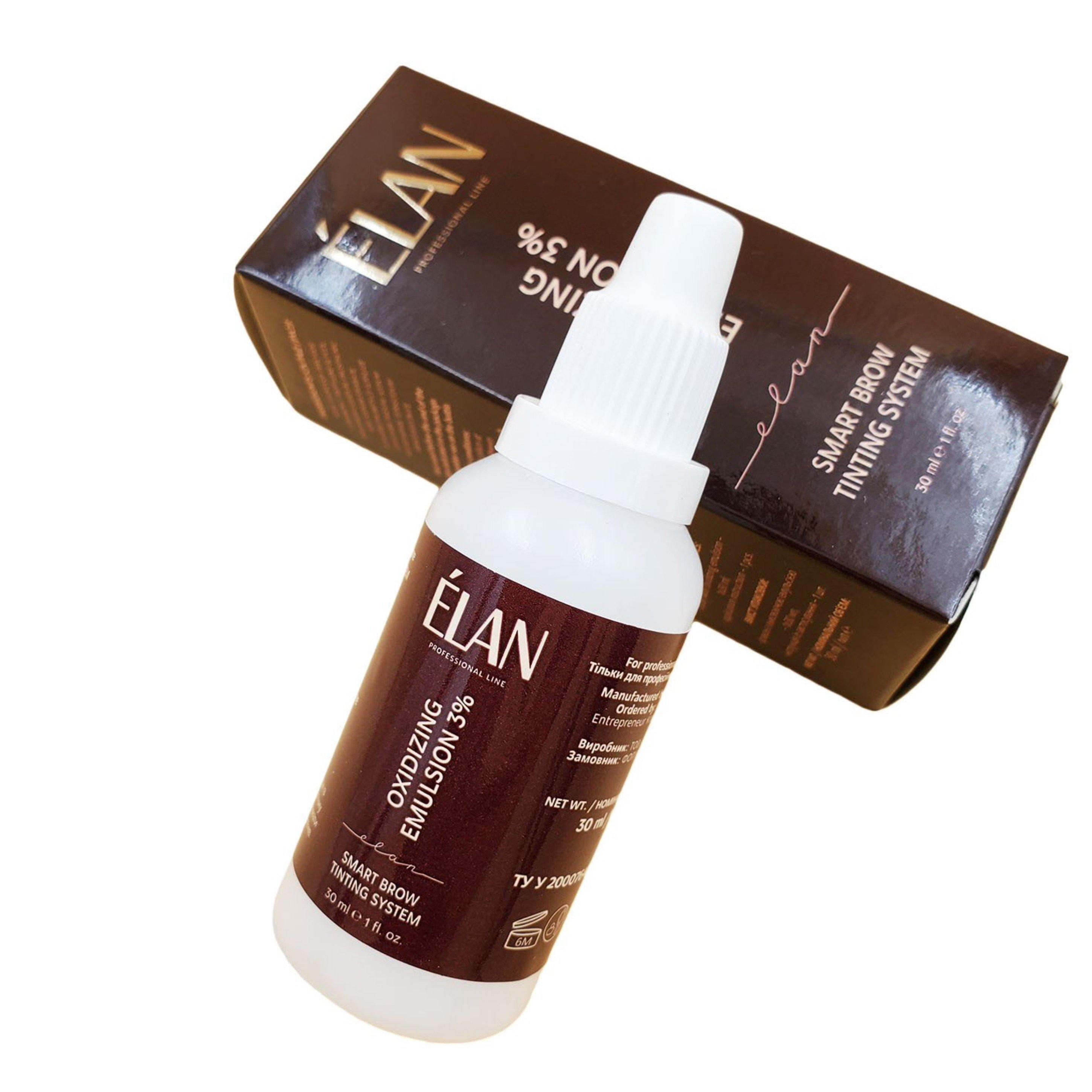 Elan Smart brow tinting system oxidizing emulsion 3%